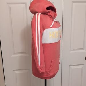 Hollister Salmon Hoodie with White Accents